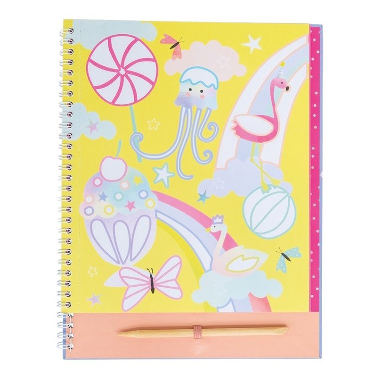 Floss & Rock, Kraina fantazji, książeczka z błyszczącymi foliami do ozdabiania