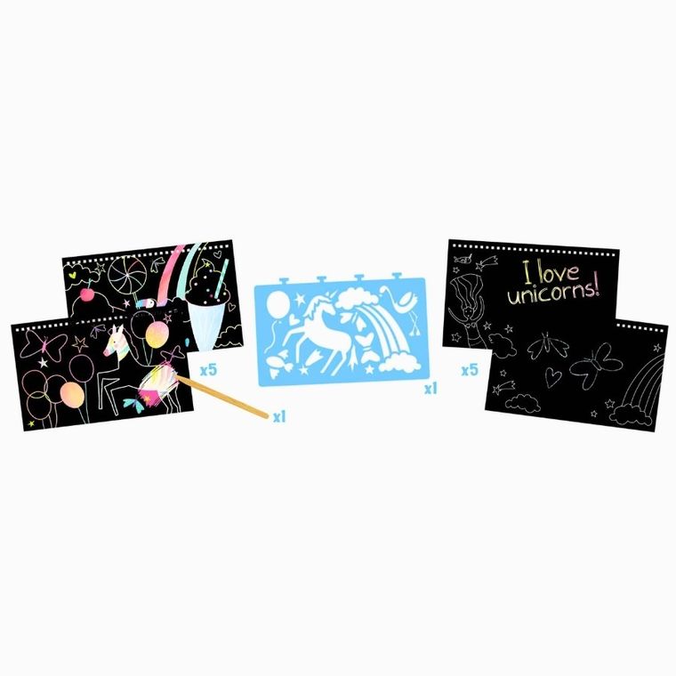 Floss & Rock, Kraina Fantazji, zdrapywanka z rysikiem