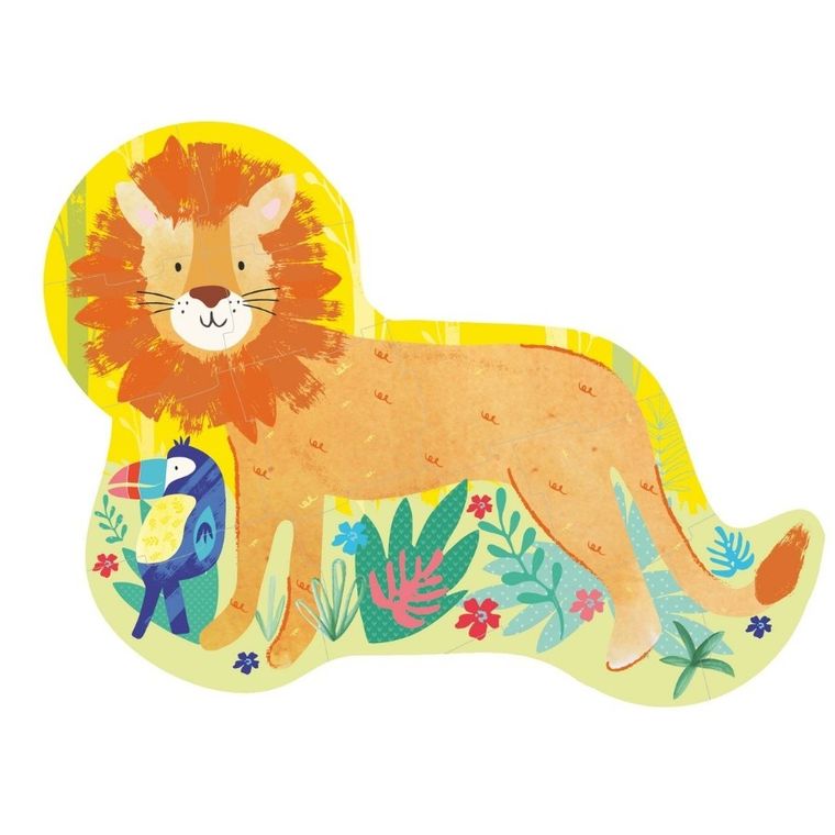 Floss & Rock, Lew, puzzle, 12 elementów