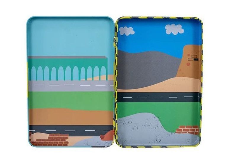 Floss & Rock, na budowie magnetyczna układanka w pudełku