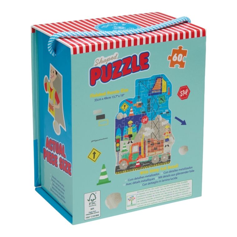 Floss & Rock, Na budowie, puzzle, 60 elementów