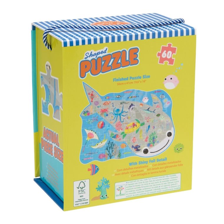 Floss & Rock, Ocean, puzzle, 60 elementów