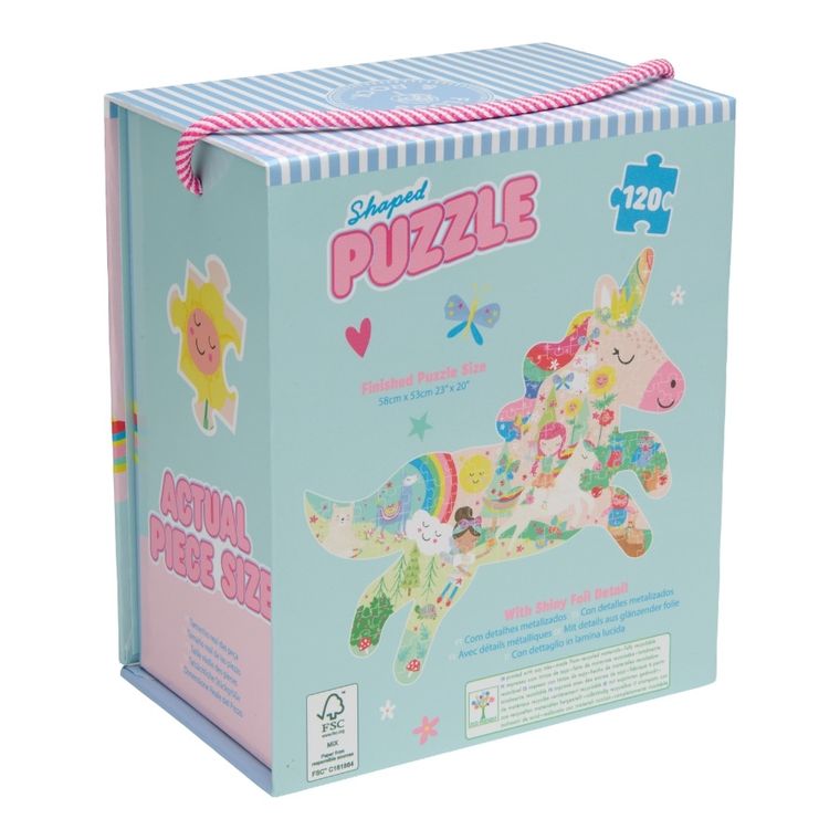 Floss & Rock, Tęczowe Wróżki, puzzle, 120 elementów