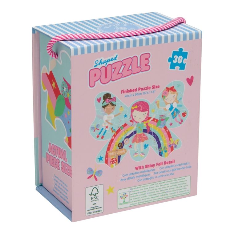 Floss & Rock, Tęczowe Wróżki, puzzle, 30 elementów