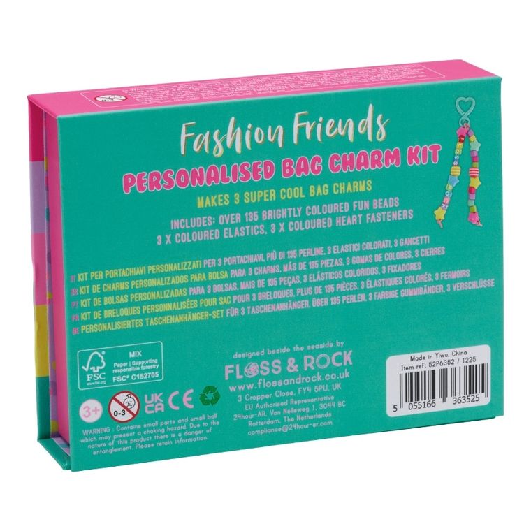 Floss & Rock, zestaw do tworzenia breloczków i zawieszek, zestaw kreatywny