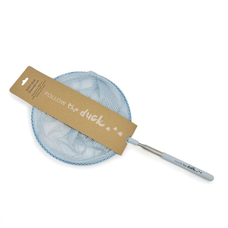 Follow the duck, siatka teleskopowa, błękitna