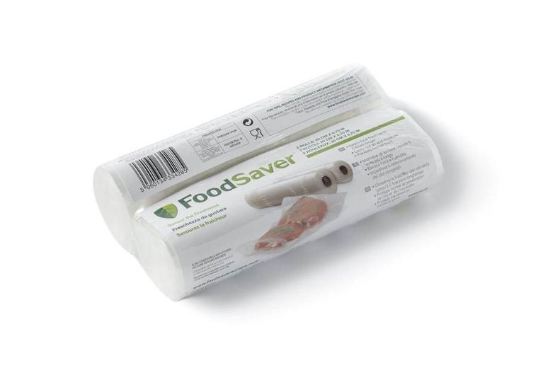 Foodsaver, worki do próżniowego pakowania żywności, Fsr2002-i, 2 Rolki, 20 cmx 6.6 m