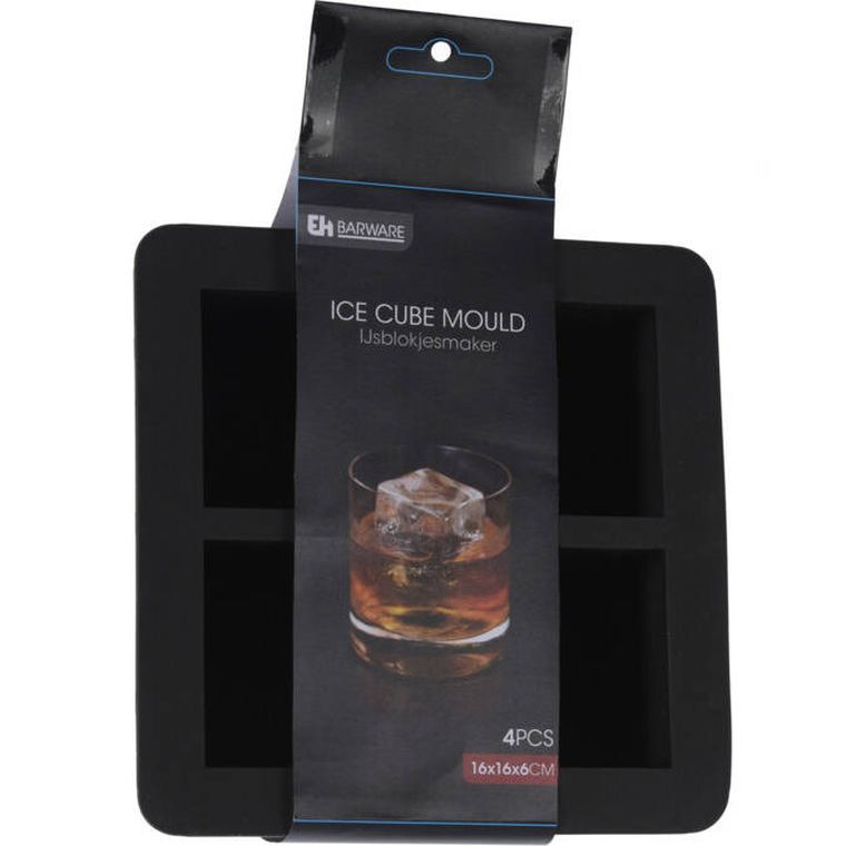 Foremka do lodu, duże kostki XL do whisky