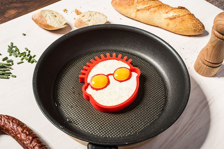 Foremka silikonowa do jajek, głowa