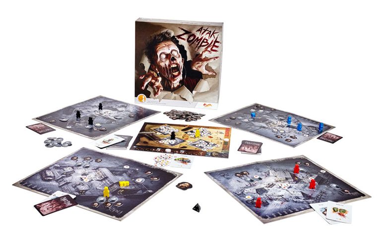 FoxGames, Atak Zombie. gra planszowa