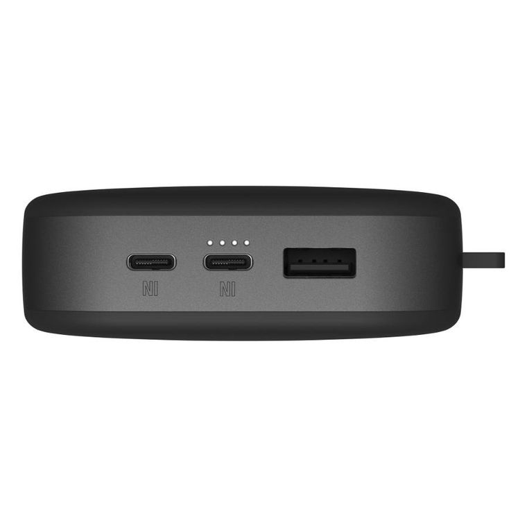 Fresh n rebel, powerbank, 27000 mah, usb-c, power delilvery 65w, ciemnoszary