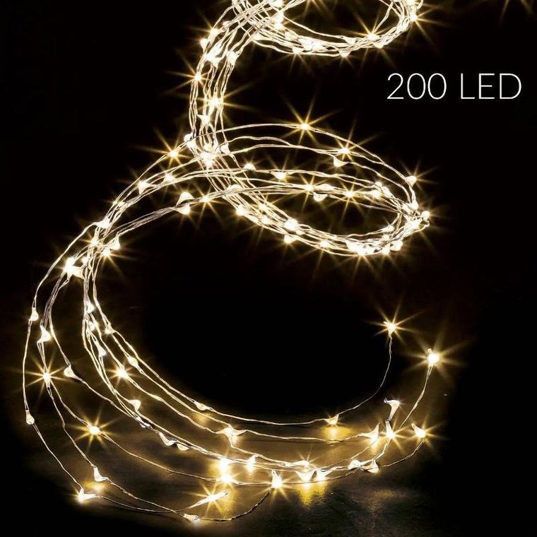 Fééric Lights and Christmas, girlanda świetlna, zewnętrzna, kaskada, 200 LED