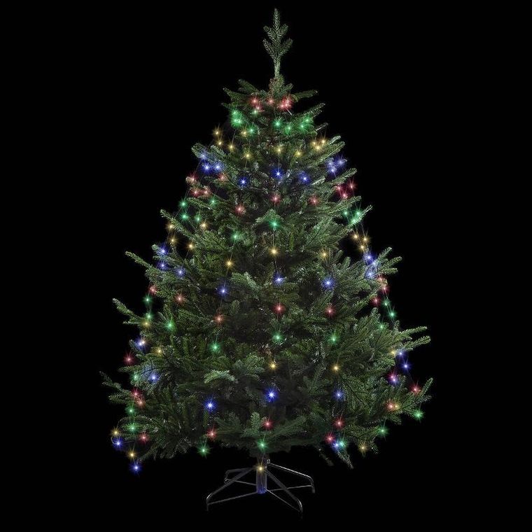 Fééric Lights And Christmas, kolorowe światełka choinkowe, girlanda, 170 diod LED