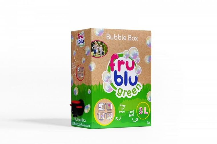 Fru Blu, Bubble Box, bańki mydlane płyn uzupełniający z kranikiem, 3l