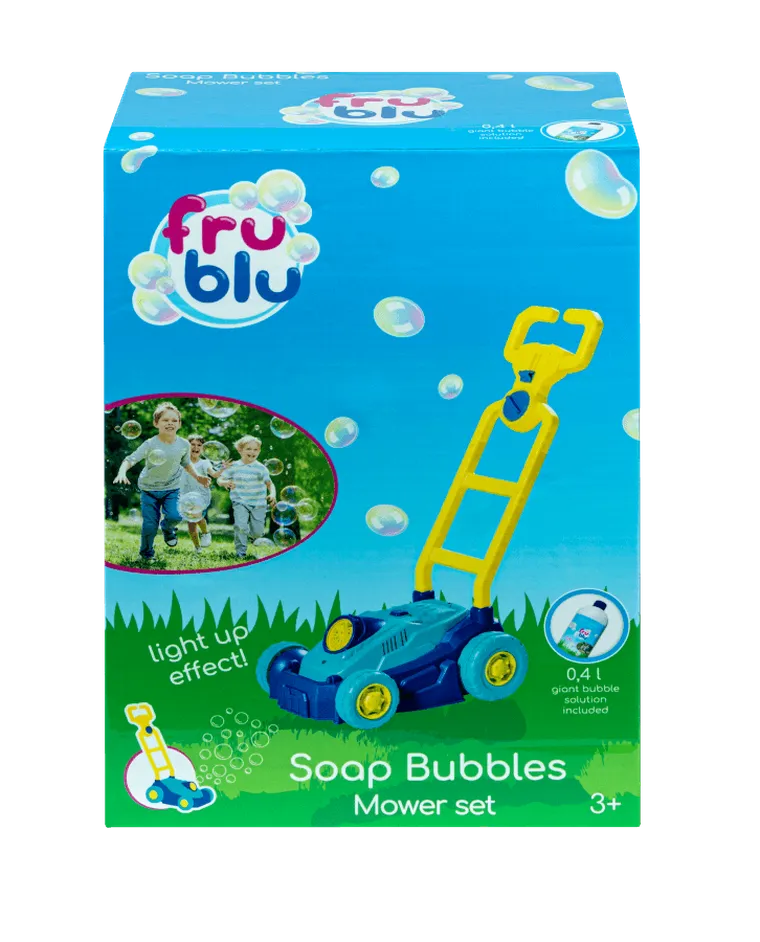 Fru Blu, Kosiarka, zestaw do robienia baniek z płynem, 0,4l