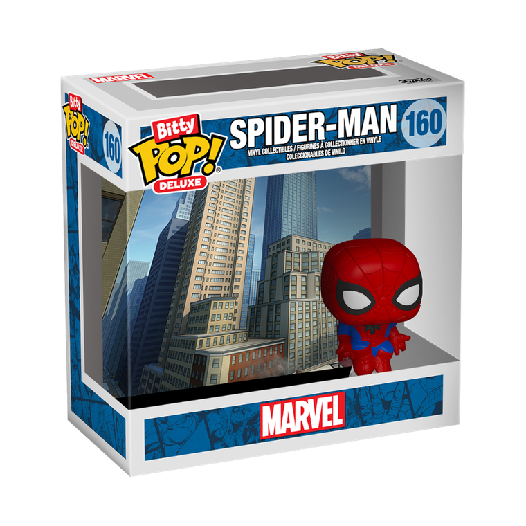 Funko Bitty Pop! Deluxe, Spider-Man, mini figurka kolekcjonerska
