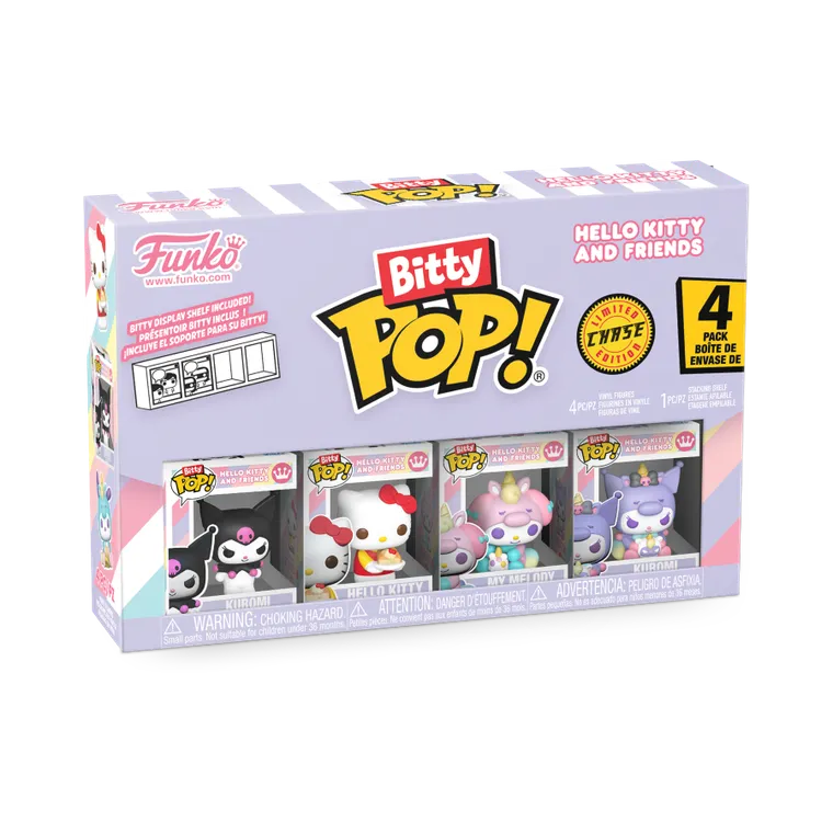 Funko Bitty Pop! Hello Kitty and Friends, mini figurki kolekcjonerskie, 4 szt.