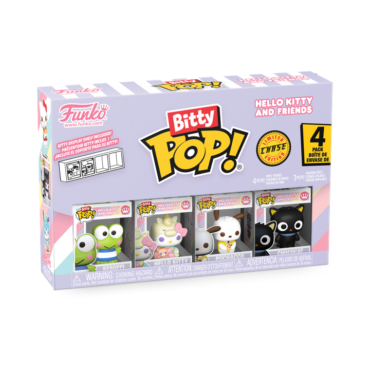 Funko Bitty Pop! Hello Kitty and Friends, mini figurki kolekcjonerskie, 4 szt.
