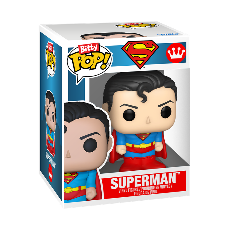 Funko Bitty Pop! Towns: Superman, Forteca Samotności, mini figurka kolekcjonerska