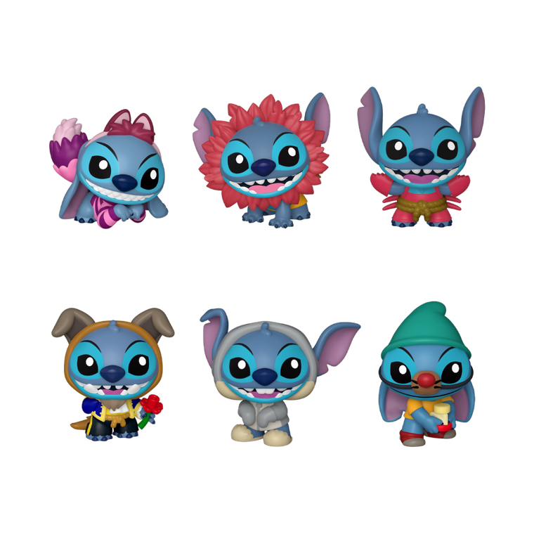 Funko Minis, Disney: Lilo i Stitch, Stitch w kostiumie, mini figurka kolekcjonerska, 1 szt.