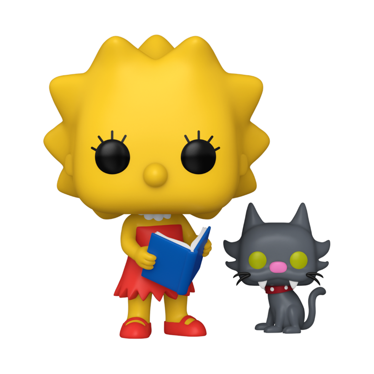 Funko Pop! Buddy: The Simpsons, Lisa z kotem, figurki kolekcjonerskie
