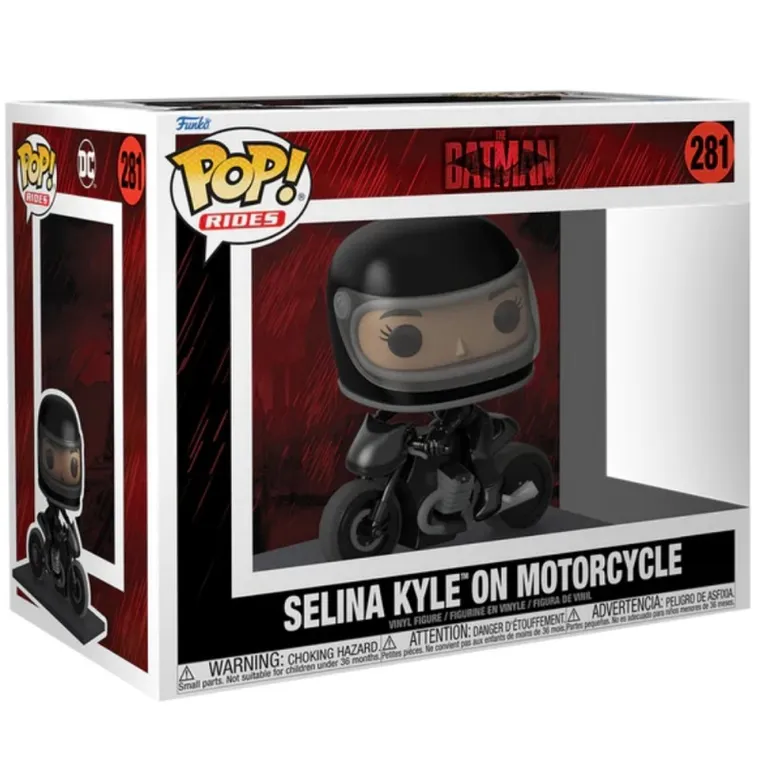 Funko POP! DC: Batman, Selina na motocyklu, figurka