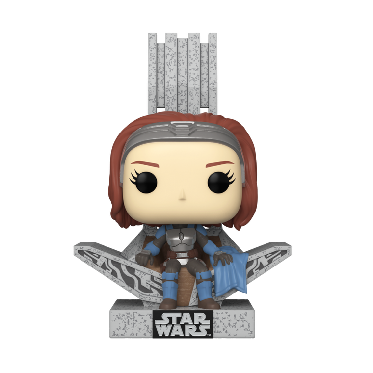 Funko Pop! Deluxe: Star Wars, Mandalorian, Bo-Katan Kryze on the throne, figurka kolekcjonerska