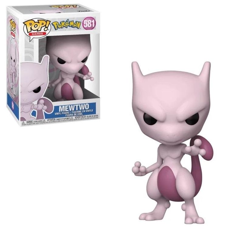 Funko Pop! Games: Pokemon, Mewtwo, figurka kolekcjonerska