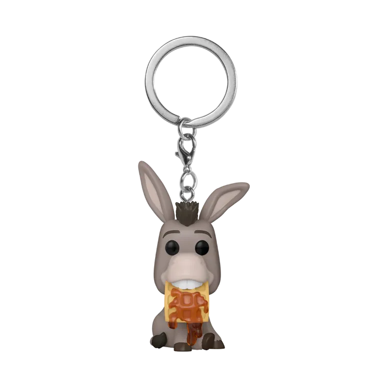 Funko Pop! Keychain: Shrek, Osioł z gofrem, brelok z figurką