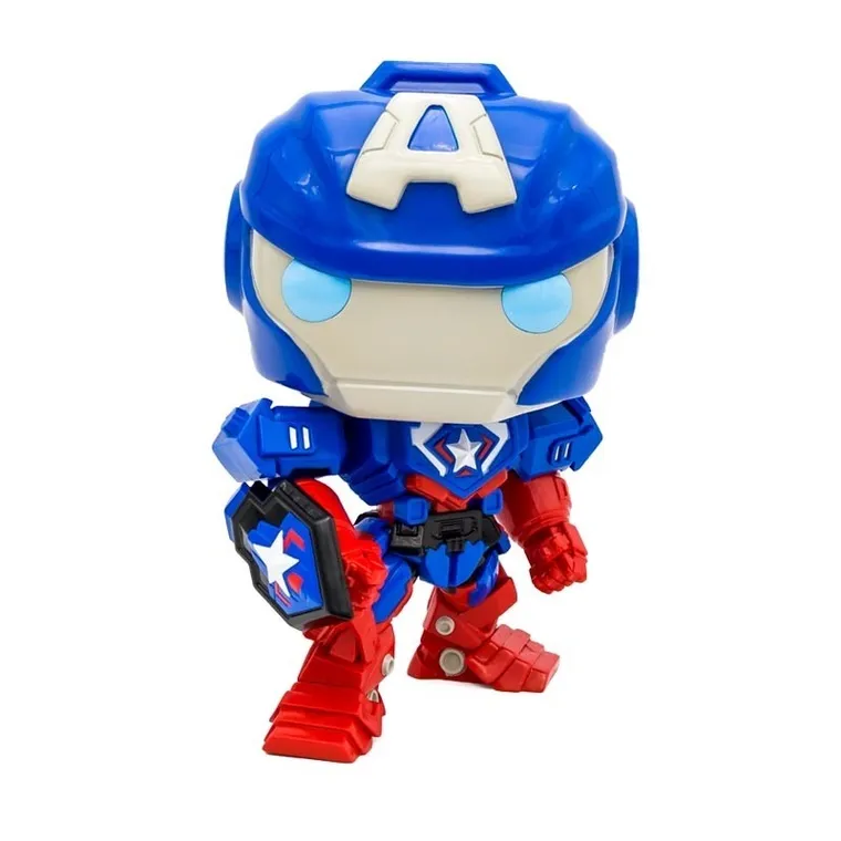 Funko Pop! Marvel: Avengers Mech Strike, Captain America, figurka kolekcjonerska