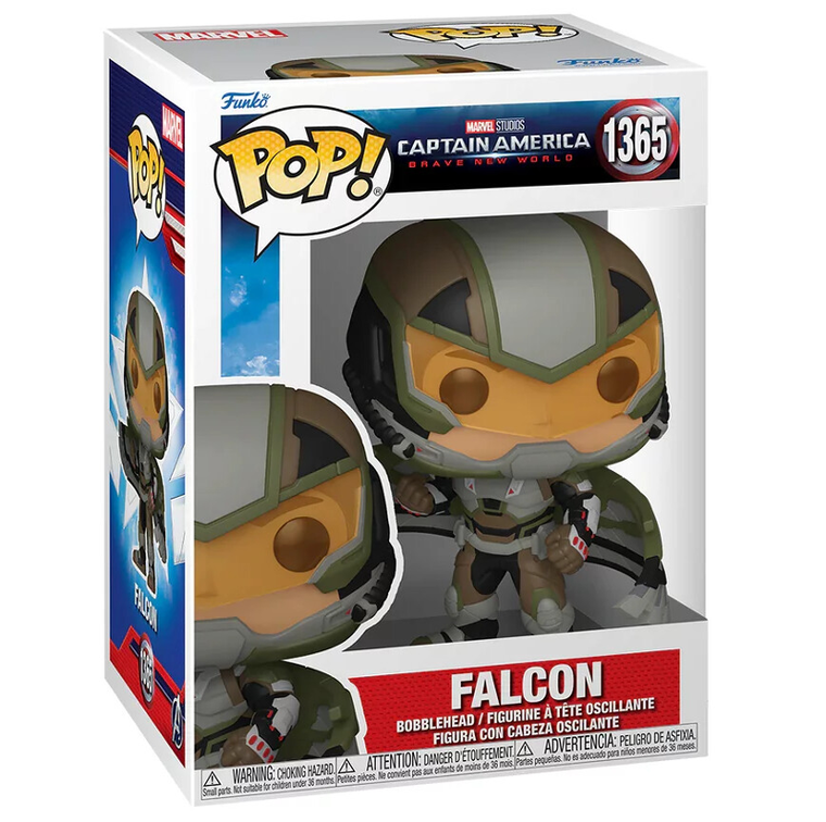 Funko Pop! Marvel: Captain America Brave New World, Falcon, figurka kolekcjonerska