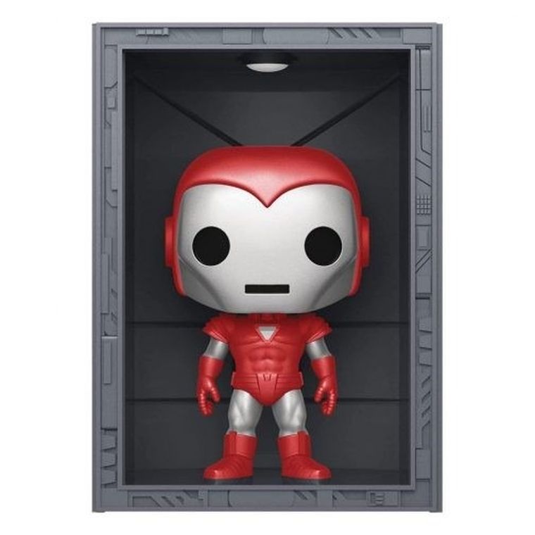 Funko Pop! Marvel DeLuxe: Iron Man, Silver Centurion, figurka kolekcjonerska