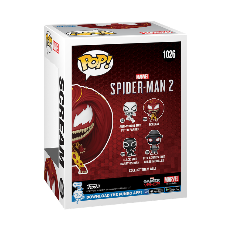 Funko Pop! Marvel: Spider-Man 2, Scream, figurka kolekcjonerska