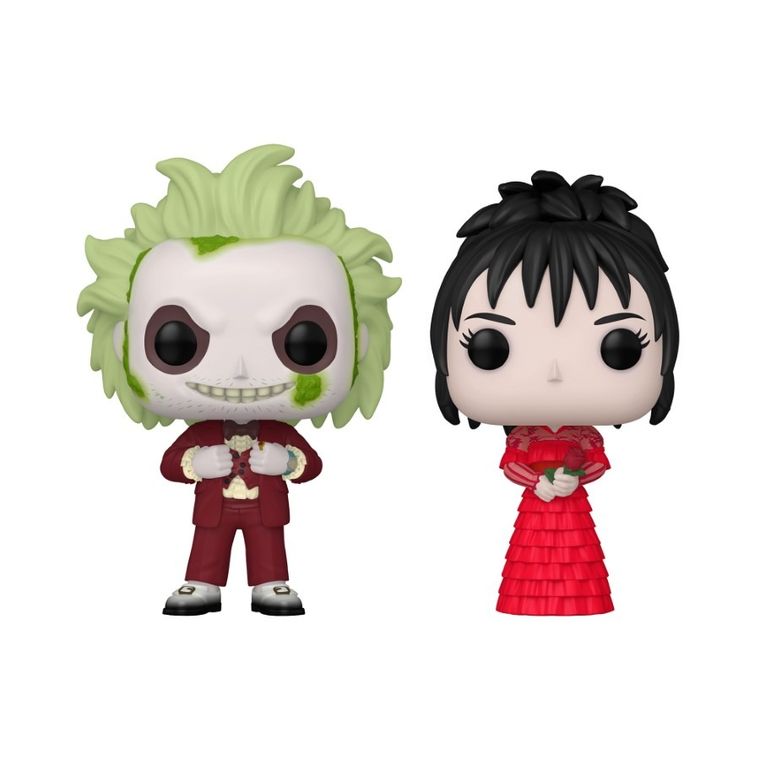 Funko Pop! Movies: Beetlejuice 2, Beetlejuice i Lydia, figurki kolekcjonerskie, 2 szt.