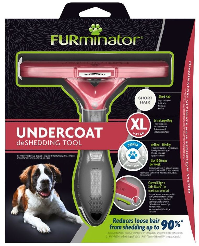 FURminator, szczotka dla psów krótkowłosych, Giant
