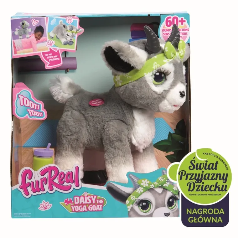 Furreal Friends, Daisy the Yoga Goat, koza ćwicząca jogę, maskotka interaktywna