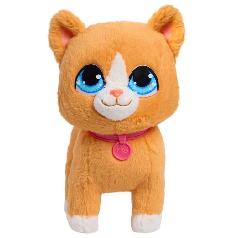 Furreal Friends, Love To Walk Pets, chodzący rudy kotek, maskotka interaktywna