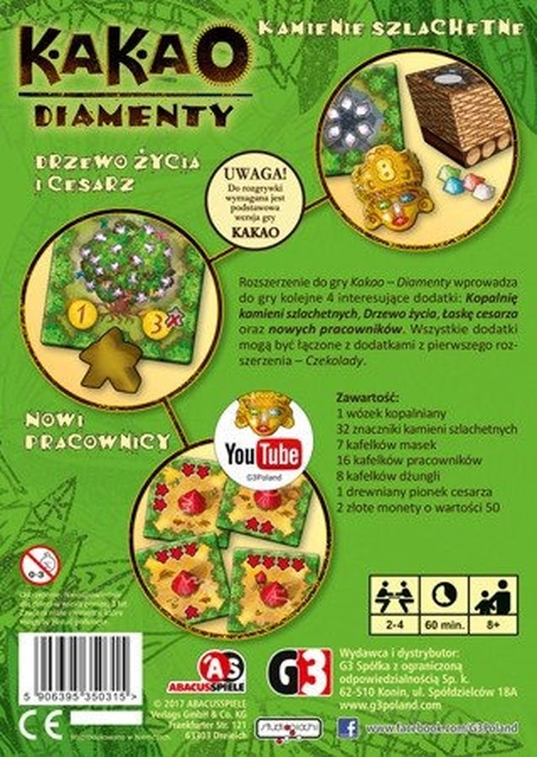 G3, Kakao: Diamenty, dodatek do gry