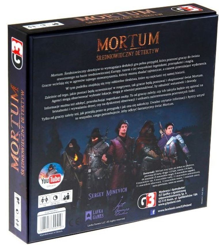 G3, Mortum, Średniowieczny detektyw, gra strategiczna