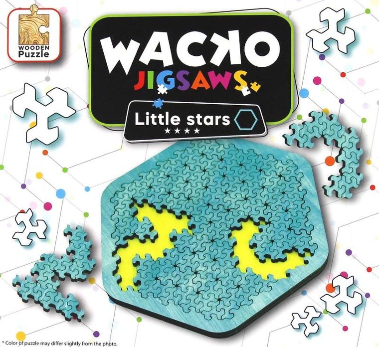G3, Wacko Jigsaws, Little Stars, łamigłówka, 12 elementów