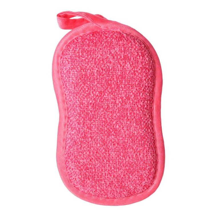 Gąbka do czyszczenia kuchni, różowa