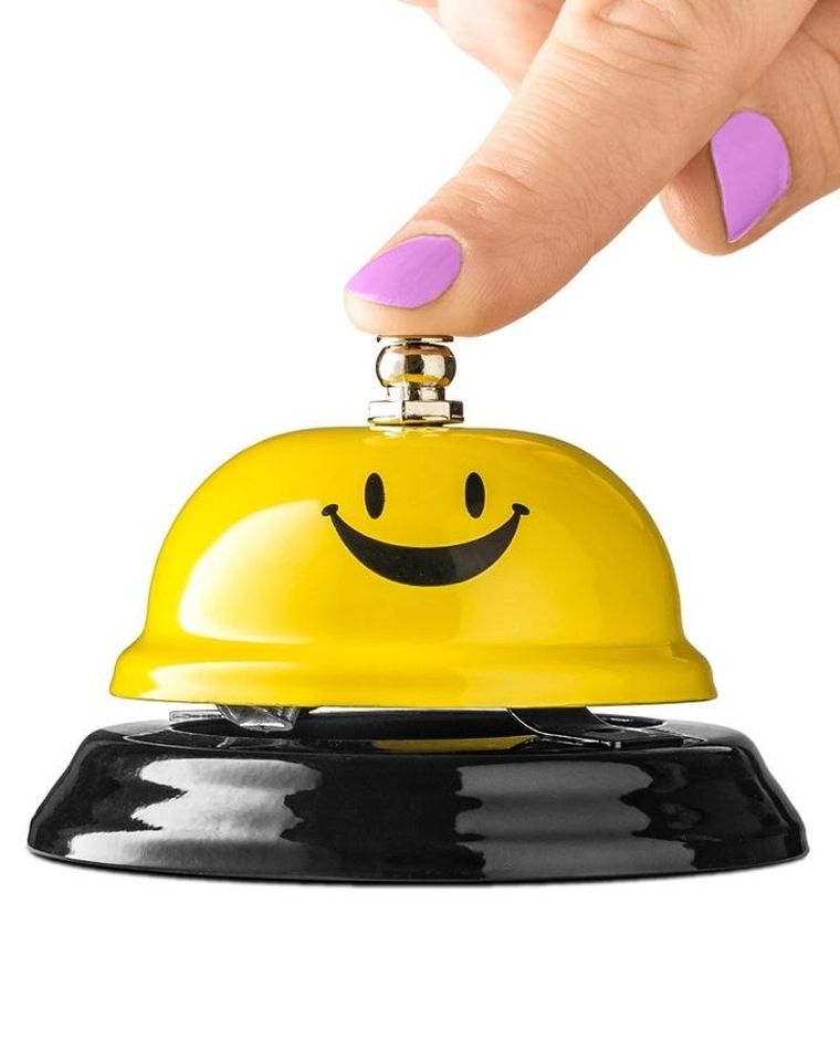 Gadget Master, biurkowy dzwonek na uśmiech