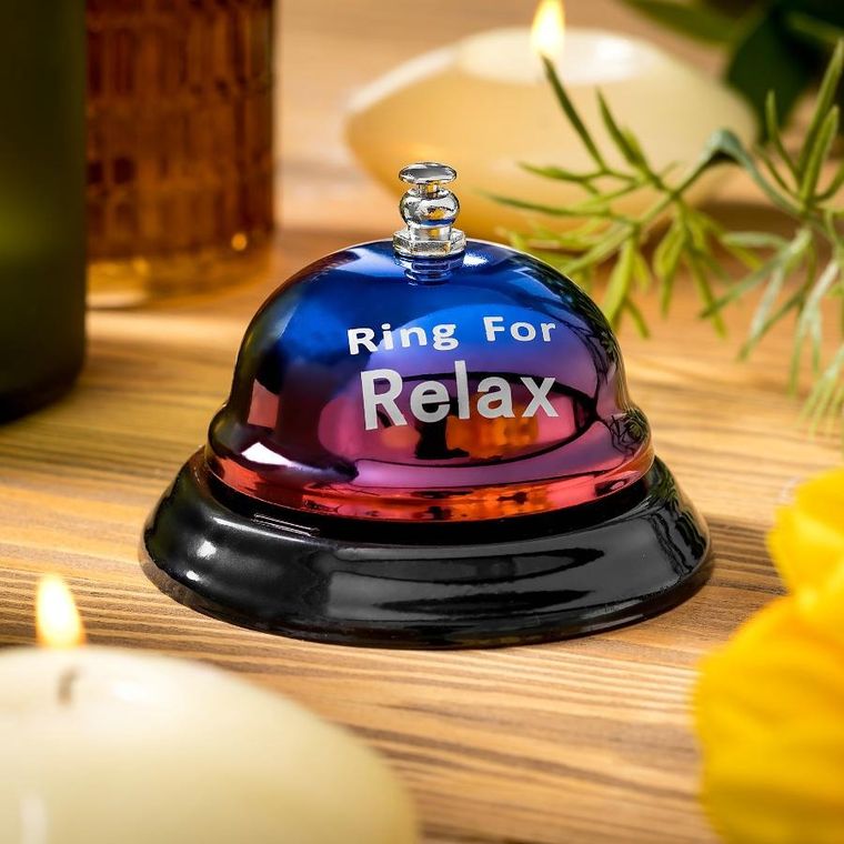 Gadget Master, biurkowy dzwonek, relax