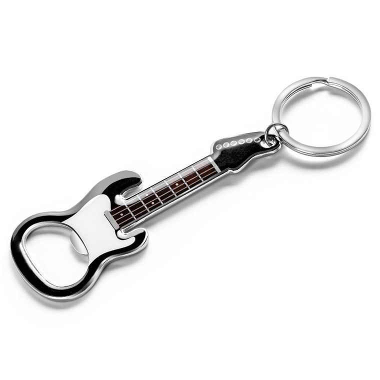 Gadget Master, Gitara elektryczna, otwieracz z magnesem, czarny