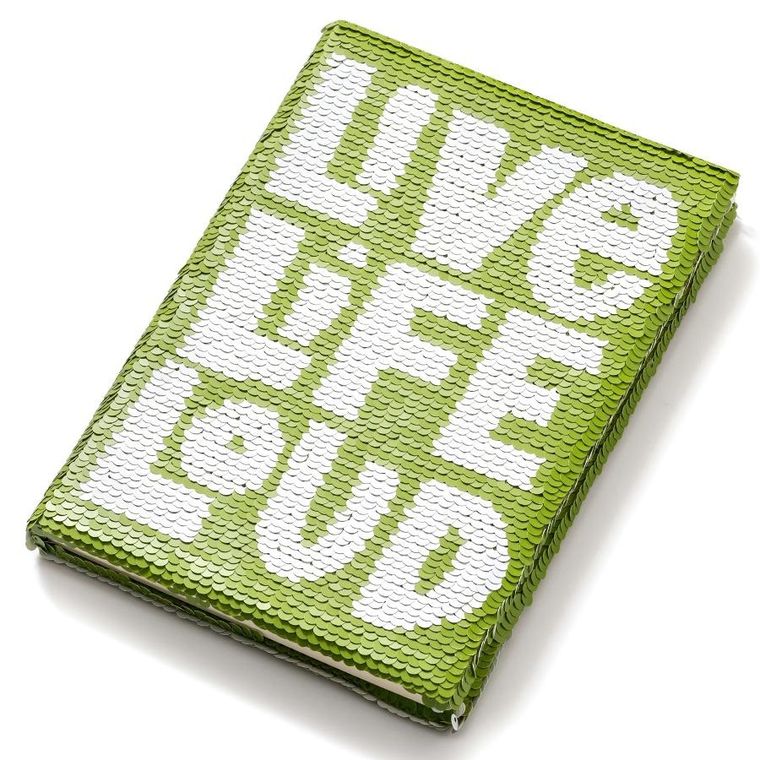 Gadget Master, Live Life Loud, notes z cekinami, 1 szt.