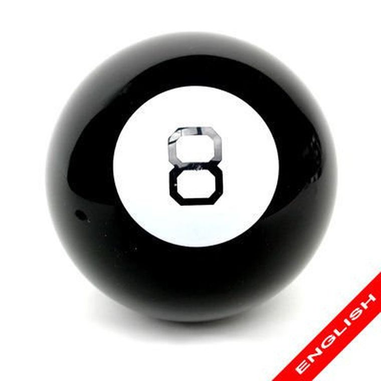 Gadget Master, magiczna kula nr 8, wersja angielska