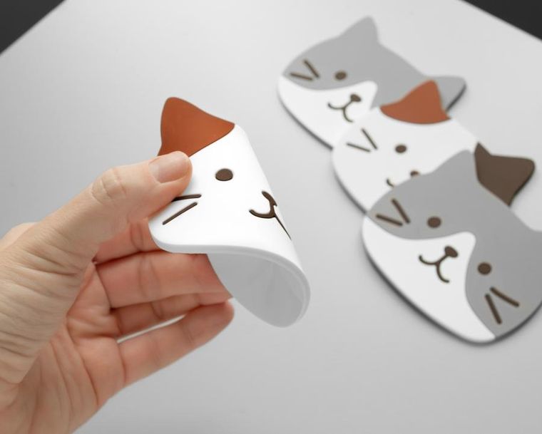 Gadget Master, podkładki, Kotki, 4 szt.