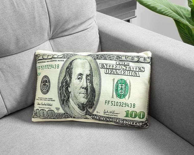 Gadget Master, poduszka, 100 USD