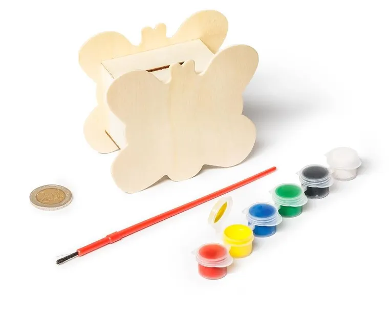 Gadget Master, skarbonka do malowania, motyl