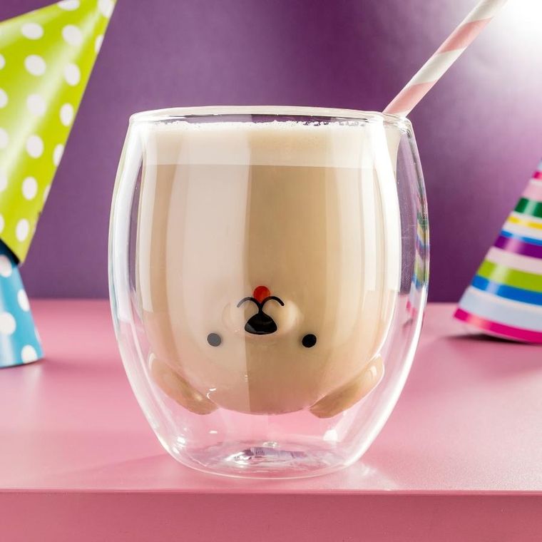 Gadget Master, szklanka, piesek